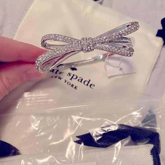 4 Kate spade tied up pave bracelets NEW NEVER WORN